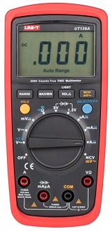 Multímetro Digital Escala Automática True RMS - UNI-T