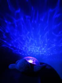 Luz de presença recarregável, CLOUD B Tranquil Turtle rosa-blush