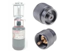 Adaptador 1LB Camping Pequena Entrada Adaptador de Tanque de Gás Propano Entrada Lindal Fogão 1Pc LOVEBAY