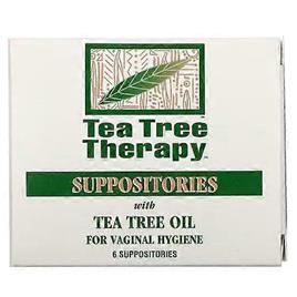Tea Tree Therapy Tea Tree Supositório, 6 pk (Pacote de 1)