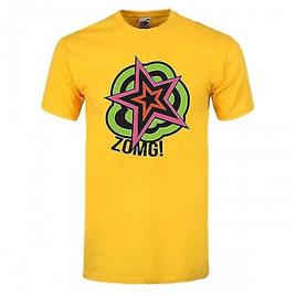 Grindstore Mens Zomg T-Shirt Amarelo L