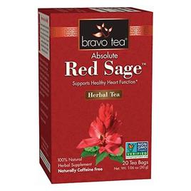 Bravo Tea & Herbs Red Sage Root Tea, 20 sacos (Pack de 1)