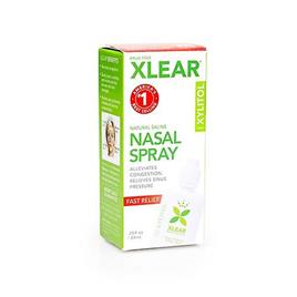 Xlear Inc Spray Nasal para Sinusite, Spray Spr, .75 Oz (Pacote de 1)
