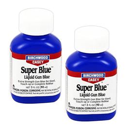 Birchwood Casey Super azul pacote de 3oz - força dupla metal acabamento - gêmeo standard