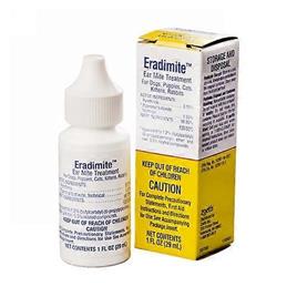 Tratamento de Ácaros da Orelha Zoetis Eradimite, 1 Oz (Pacote de 1)