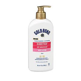 Gold Bond Ultimate Loção para Alívio da Pele Seca Diabética, 13 Oz (Pacote de 1)