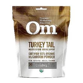 Om Mushrooms Om Cogumelos Orgânico Turquia Cauda Cogumelo em Pó, 3,57 Oz (Pacote de 1)