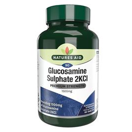 Natures Aid Glucosamine Sulphate 1500mg (Força Premium), 90 Comprimidos