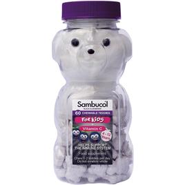 Sambucol, Sambucol peluches, 60 chewables