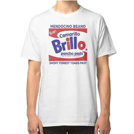 RockShark Camiseta Camarillo Brillo Branco L