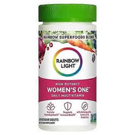 Multivitamínico Feminino Rainbow Light, 30 Cápsulas