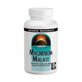 Source Naturals Natural de Origem Magnésio Malate, 200 Caps (Pack of 1)