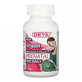 Deva Vegan Vitaminas Pré-Natal Multivtamn, 90 Tab (Pacote de 1)
