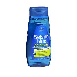 Selsun Blue Naturals Anticaspa Shampoo Coceira Couro Cabeludo Seco, 11 Oz (Pacote de 1)