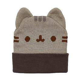 Pusheen Face Beanie Brown One Size