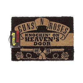 Guns N' Roses oficial batendo em céus porta tapete de porta Marrom/preta One Size