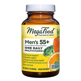 MegaFood Multi para Homens 55+, 120 Abas (Pacote de 1)