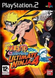 PlayStation 2 Ultimate Ninja 4 Naruto Shippuden (PS2) - PAL - Novo & Selado