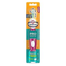Spinbrush Escova de Dentes a Pilhas Arm & Hammer Spin Brush Pro Branca - Pilhas Incluídas
