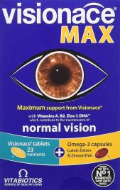 Vitabiotics Visionace MAX, 56 Comprimidos/Cápsulas