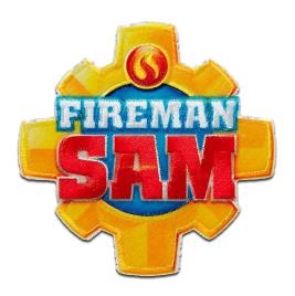 Feuerwehrmann Sam Bombeiro Sam © Logo Crest - Patch