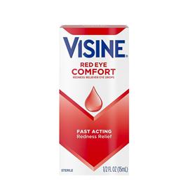 Visine Red Eye Comfort Vermelhidão Alívio Colírio, 0,5 fl.