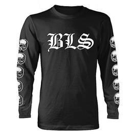 Black Label Society Unisex Adult Logo T-Shirt de manga comprida Preto M