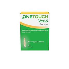 Tiras de teste onetouch Verio, 50 Cada (Pacote de 1)