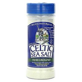 Celtic Sea Salt Fine Ground Sea Salt Shaker, 8 Oz (Pack of 1)