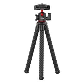 ULANZI MT-33 Multifuncional Flexível Mini Octopus Tripé com Cold Shoe Mount 360 Rotatable Panoramic Ball Head Placa de Liberação Rápida Max. 2KG Lo...