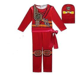 TCGG-Ninjago Fantasia Crianças Meninos Jay Kai One Piece Lloyd Bodysuit Cosplay Presente @