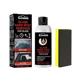 Vehicle Cleaners O Kit de Removedor de Manchas de Água Removedor de Vidro Elimina Revestimentos, Ceras, Óleos e Mais para Polir e Restaurar Vidro A...