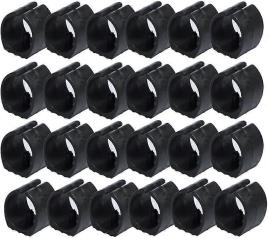 SOFA 24 pcs cadeira pé piso desliza único pino U-forma tampas 20mm