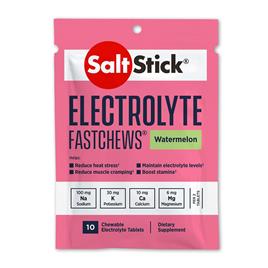 SaltStick Eletrólito FastChews - Pack de 10 - Melancia