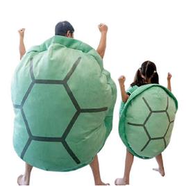 Stuffed Animals Engraçado Tartaruga Casco Pelúcia Brinquedo Adulto Crianças Saco de Dormir Recheado Soft Tartaruga Almofada Almofada Housewarming C...