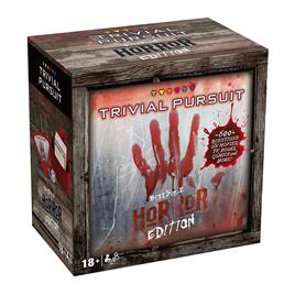 Trivial Pursuit Horror Bite Size Edition Jogo de tabuleiro 2+ jogadores com idades 8+ e acima