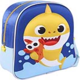 Mochila Infantil 3D  Garrafa Azul (25 x 31 x 10 cm)