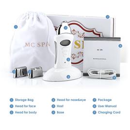 HCSC Máquina Facial Microcorrente Pele Rejuvenescer Aperto Anti-rugas Máquina de Levantamento de Rosto Ferramenta de Cuidados com a Pele Corpo Emag...