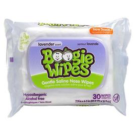 Boogie Wipes Toalhetes Boogie, Toalhetes de Nariz Salino Suaves, Aroma de Lavanda, 30 Toalhetes