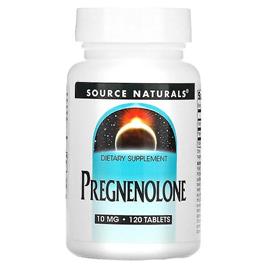 Source Naturals Fonte Naturals, Pregnenolona, 10 mg, 120 Comprimidos
