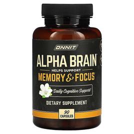Onnit, Cérebro Alfa, 90 Cápsulas