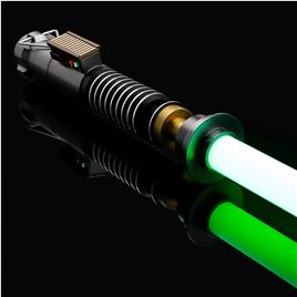 Redkid Luke Rotj Sabre de Luz Neo Pixel Proffie Balanço Suave Metal Handle Cosplay Espada Laser Blaster Luke Skywalker Réplica LUKE ROTJ-36in lâmin...