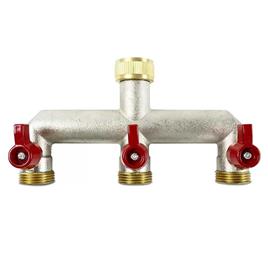 The Garden People Torneira De Metal Distributor With Three Outlets