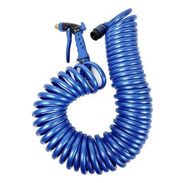 The Garden People Mangueira Espiral 10m Polyurethane With Metal Spray Gun