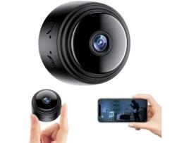 Mini câmera espiã sem fio HD 1080P, câmera de vigilância APERIL Spy WiFi com visão noturna e detector, APERIL Video Security APERIL