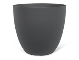 Vaso - GARDEN ID - Phoenix Antracite - 60 x 56 cm - 100 reciclado e reciclável - Resistente ao gelo e aos raios UV - Para exteriores