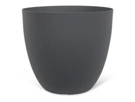 Vaso - GARDEN ID - Phoenix Antracite - 48 x 42 cm - 100 reciclado e reciclável - Resistente ao gelo e aos raios UV - Para exteriores