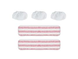 VAPORETTO PAEU0324 Conjunto de 2 mopas de microfibra 3 bonetes