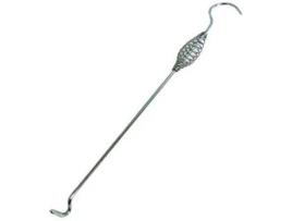 Gancho para Fogões MACHIERALDO H Cm 41 Estrutura em Aço com Acabamento Cromado Gancho para Pendurar