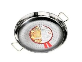 Garcima paellera inox 18-8 46 cm-12 raciones 2 asas 70046